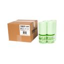 EcoSafe 0.85 Mil Compostable Bin Liner, 30 x 42 inch -- 135 per case.
