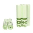 EcoSafe 0.85 Mil Compostable Can Liner, 48 x 60 inch -- 60 per case.