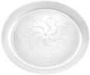 Fineline Savvi Serve Plastic Clear Plate, 9 inch -- 240 per case