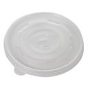 Fineline Conserveware Polypropylene Translucent Flat Lid Fits 12-32 Ounce Container -- 500 per case
