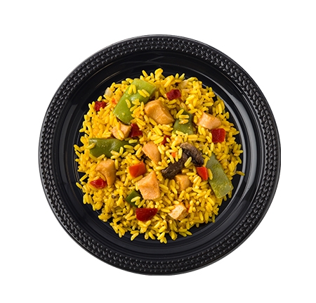 Fineline Settings ReForm Black Polypropylene Round Plate, 7 inch -- 800 per case