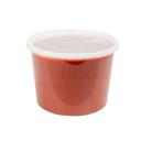 Fineline Clear Polypropylene Deli Container with Lid, 64 Ounce Capacity -- 240 per case