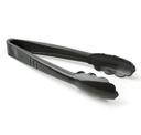Fineline Settings Platter Pleaser Black Plastic Extra Heavy Duty Tong, 7 inch -- 24 per case