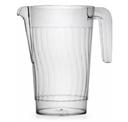 Fineline Settings Platter Pleaser Clear Plastic Pitcher, 50 Ounce -- 50 per case