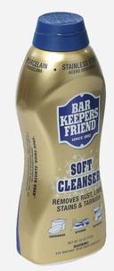Bar Keepers Friend Soft Cleanser Liquid, 26 Ounce -- 6 per case.