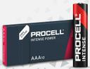 Duracell Procell Alkaline Intense Power AAA Battery, 1.5 Volt -- 144 per case