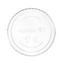 Vegware PLA Round Deli Lid fits 8 to 32 Ounce Container -- 500 per case.