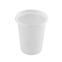Tiya Premier Essential Clear Polypropylene Deli Container with Lid - Combo, 32 Ounce Capacity -- 240 per case.