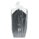 EcoSystems Number 4 Poly Coated Black Paperboard SBS Take Out Box, 7.75 x 5.5 x 3.5 inch -- 160 per case