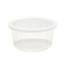 EcoSystems Translucent Polypropylene Round Deli Container, 12 Ounce Capacity -- 500 per case