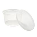 EcoSystems Translucent Polypropylene Round Deli Container, 16 Ounce Capacity -- 500 per case