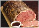 Ada Valley Gourmet Foods Prime Rib, Beef Select Cooked Oven Roasted Rare 12 Percent Injected Unsliced, 12 Pound -- 2 per case.
