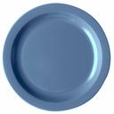 Cambro Camwear Slate Blue Narrow Rim Plate, 10 inch Diameter -- 12 per case