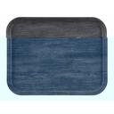 Cambro Decor Series Charcoal Gray Camtray with Textured Surface, 12 x 16 inch -- 12 per case