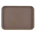 Cambro Camtread Rectangular Tavern Tan Tray, 20 1/4 x 15 inch -- 12 per case