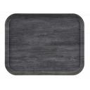 Cambro Decor Series Charcoal Gray Camtray with Textured Surface, 15 x 20 inch -- 12 per case