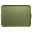 Cambro Rectangular Olive Green Camtray with Handles, 15 x 20 inch -- 12 per case