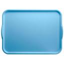 Cambro Rectangular Robin Egg Blue Camtray with Handles, 15 x 20 inch -- 12 per case