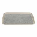 Cambro Ivory with Sahara Non Skid Versa Camtray with Handles, 15 x 20 inch -- 12 per case