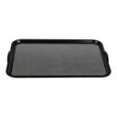 Cambro Black with Pebbled Black Non Skid Versa Camtray with Handles, 15 x 20 inch -- 12 per case