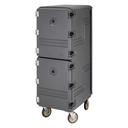 Cambro Non Electric Insulated Tall Charcoal Gray Camcart for Food Storage Boxes, 	21 1/ x 33 1/4 x 63 3/4 inch