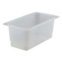 Cambro Third Size Translucent Colander Food Pan, 5 inch Depth -- 6 per case