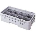 Soft Gray Cambro 8 Compartment E1 Half Size Full Drop Extender Only, 19 3/4 x 9 7/8 x 2 inch -- 12 per case.