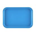 Cambro Rectangular Blue Market Tray, 8 7/8 x 12 3/4 x 1 inch -- 12 per case