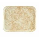 Cambro Rectangular Galaxy Antique Parchment Gold Camtray, 8 3/4 x 15 inch -- 12 per case