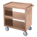 Cambro Dark Brown Open Side Standard Service Cart, 33 1/4 x 20 x 34 5/8 inch