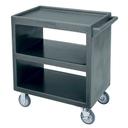 Cambro Coffee Beige Open Side Standard Service Cart, 33 1/4 x 20 x 34 5/8 inch