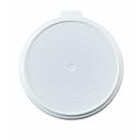 Cambro Reusable White Camlid Only, 2/7 inch Height
