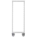 Cambro Camshelving Premium Speckled Gray Standard Mobile Post Kit, 24 x 67 inch