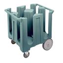 Cambro Poker Chip Style Slate Blue Non Adjustable Dish Caddy, 32 3/4 x 27 1/2 x 32 inch