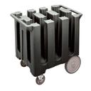 Cambro Poker Chip Style Black Non Adjustable Dish Caddy, 32 5/8 x 23 1/2 x 31 3/4 inch