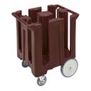 Cambro Poker Chip Style Dark Brown Non Adjustable Dish Caddy, 28 3/4 x 23 3/4 x 32 inch