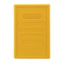 Cambro Yellow Lid for Cam GoBox Insulated Top Loading Food Pan Carrier, 23.6 x 15.7 x 1.3 inch