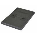 Cambro Black Hinged Flip Lid for Cam GoBox Insulated Top Loading Carrier, 23.6 x 15.7 x 1.6 inch
