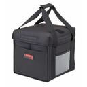 Cambro GoBag Black insulated Small Folding Delivery Bag, 10 x 10 x 11 inch -- 4 per case