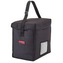 Cambro GoBag Black insulated Small Top Loading Delivery Bag, 13 x 9 x 13 inch -- 4 per case