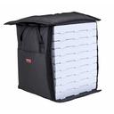 Cambro Black Insulated Standard Pizza Delivery GoBag, 19 x 19 x 23 inch -- 4 per case