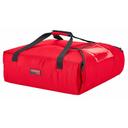 Cambro Red Insulated Premium Pizza Delivery GoBag, 17 1/2 x 17 1/2 x 7 1/2 inch