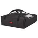 Cambro Black Insulated Premium Pizza Delivery GoBag, 19 x 20 x 9 inch