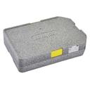 Cambro Pearl Gray Tablotherm Cam GoBox Meal Delivery System without Dishware, 37 x 53 x 11,8 cm