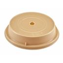 Cambro Camwear Low Profile Beige Plate Camcover, 9 1/8 inch Inside Diameter -- 12 per case