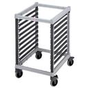 Cambro Camshelving Speckled Gray GN 2/1 Half Size Food Pan Trolley, 32.88 x 25.38 x 67.19 inch