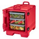 Cambro Insulated Front Loading Hot Red Ultra Food Pan Camcarrier, 17 x 25 3/4 x 22 3/8 inch