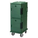 Cambro Non Electric Insulated Tamper Resistant Green Ultra Food Pan Camcart with Security Package, 20 1/2 x 27 1/8 x 54 inch