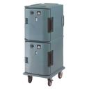 Cambro H Series 220 Volt Electric Insulated Slate Blue 2 Compartment Ultra Camcart with Heated Top Door Only, 20 1⁄2 x 27 1⁄8 x 54 inch