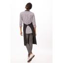 Chef Works Steel Grey Rockford Bib Apron, 34 inch Long x 30 inch Wide